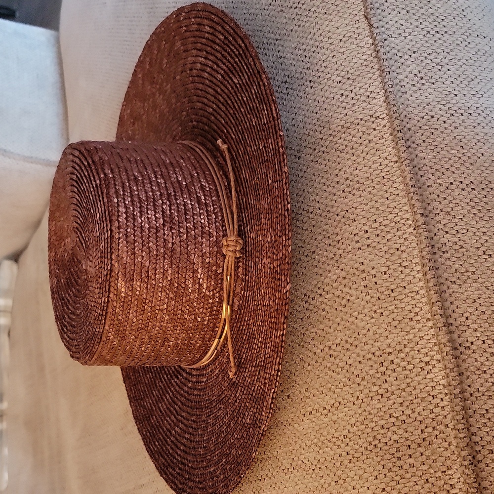 GIGI PIP Brown Straw Hat - Picture 7 of 10